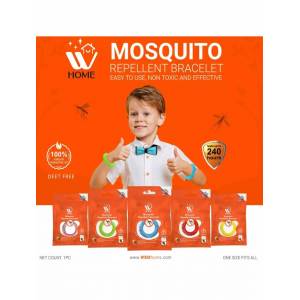 Mosquito Repellent Bracelet - Multicolor 3 Pcs