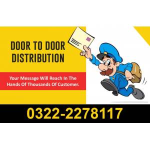 Door to Door Marketing, Advertising | Flyer Distribution | Karachi