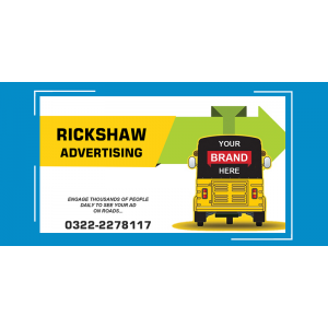 Outdoor Rickshaw Advertising | Rickshaw Marketing in Karachi