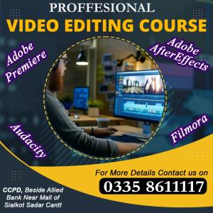 Multimedia editing | video editing courses in sialkot cantt pakistan